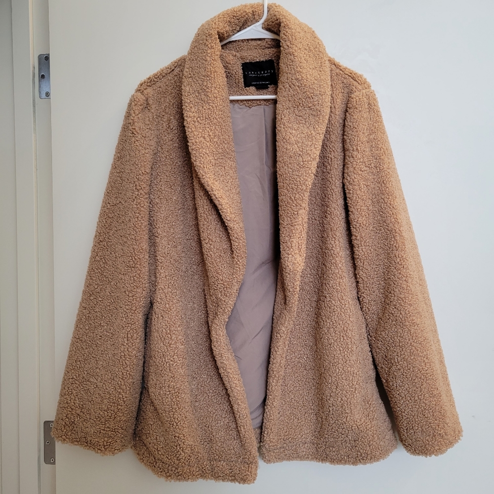 Sanctuary Sherpa Coat Teddy Jacket